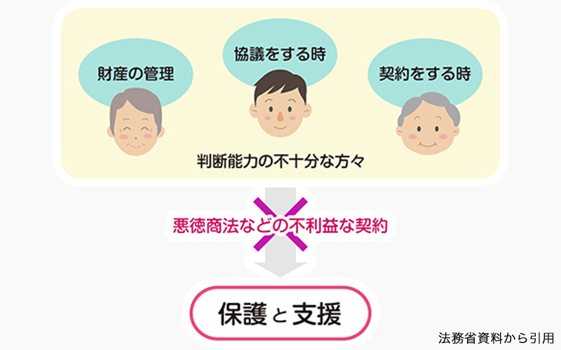 成年後見(法務省資料)